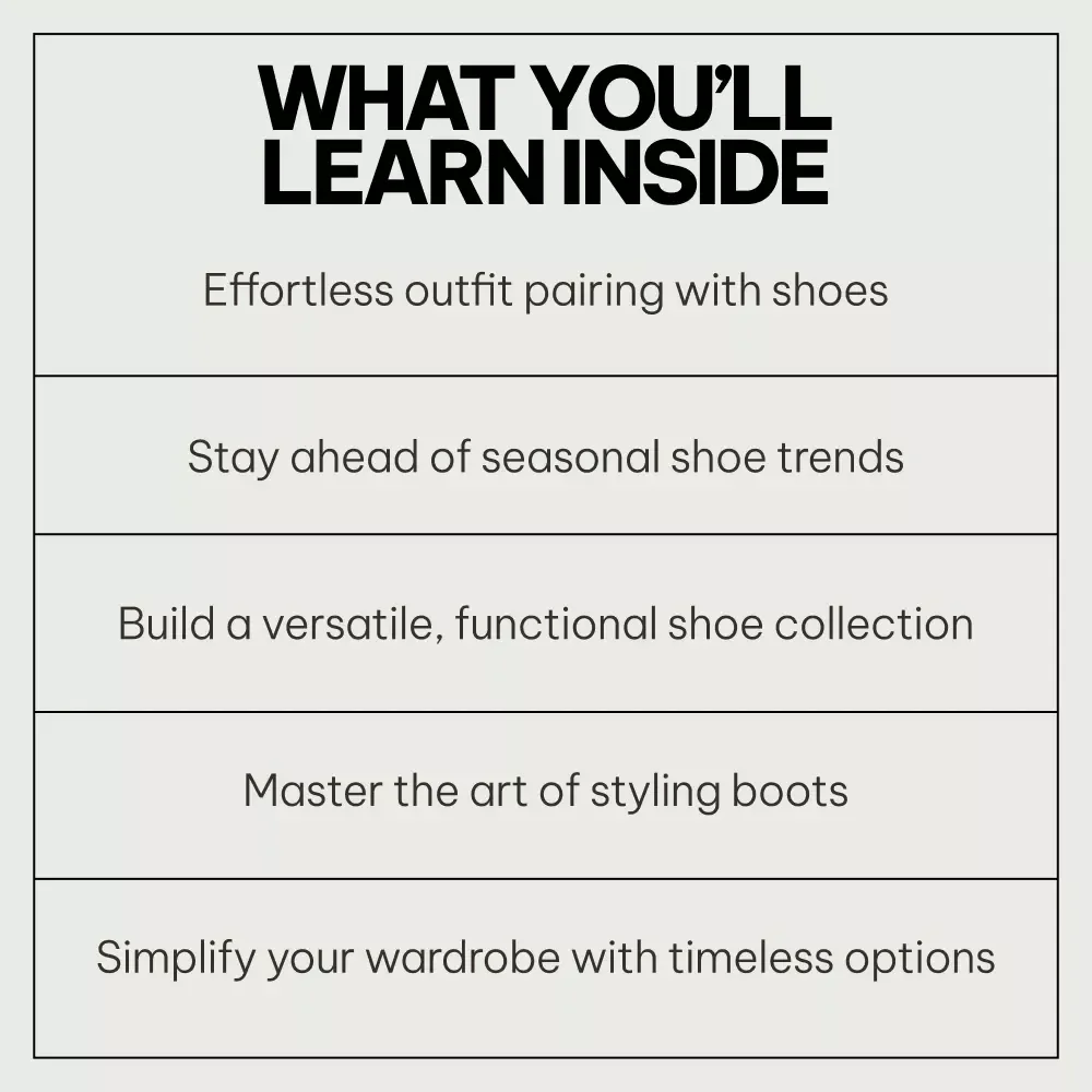 Shoe Styles Bundle Everyone Needs: 10-in-1 Digital Guide for Every Shoe Lover