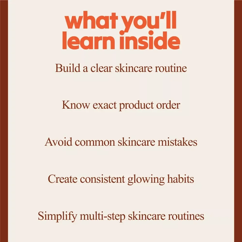 Skincare Routines Pack to Master Each Step | 5-in-1 multi-step skincare routine