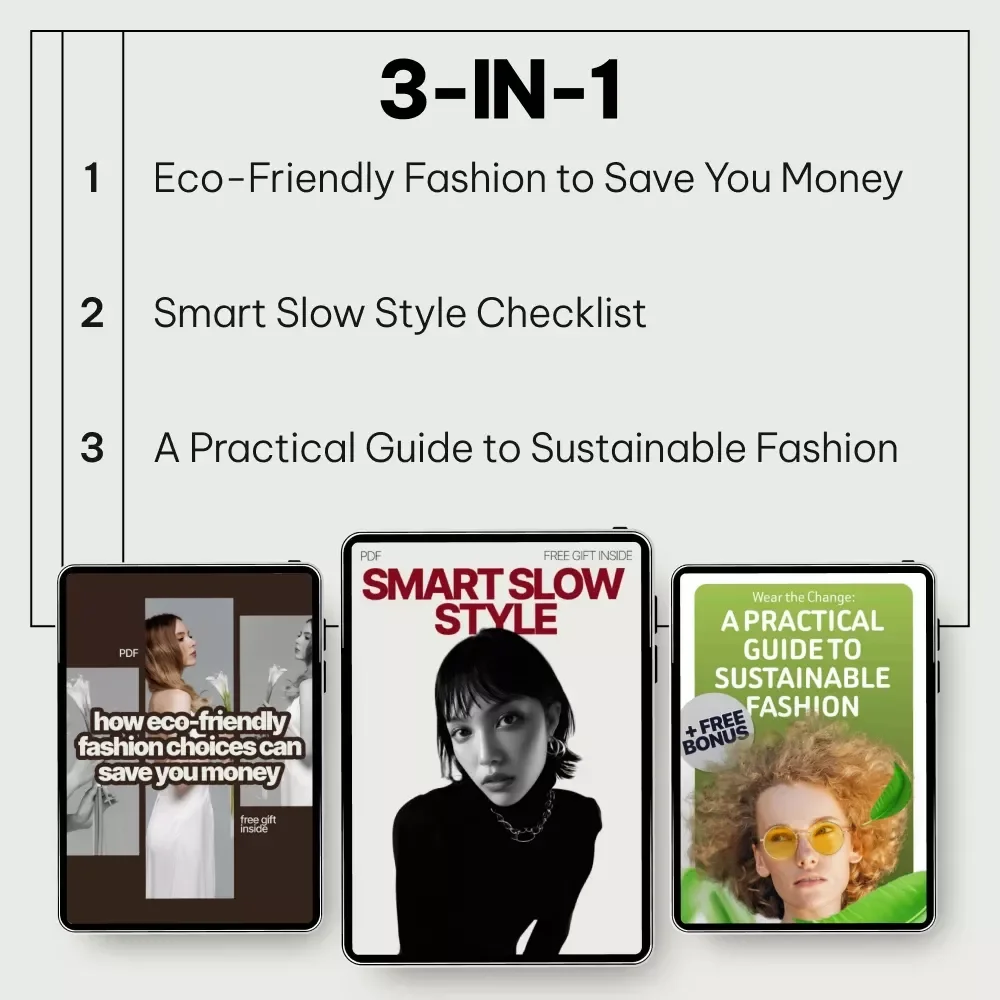 Money-Saving Sustainable Fashion Strategies: 3-in-1 Bundle of Guides, eBooks, & Checklists