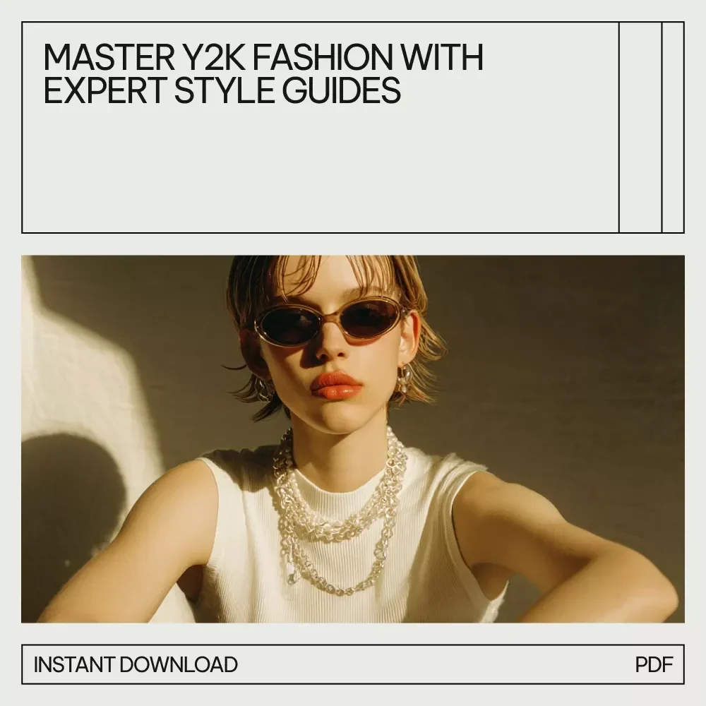 Iconic Y2K Fashion Ideas Bundle: eBooks, Guides & Checklists for Retro Style Lovers