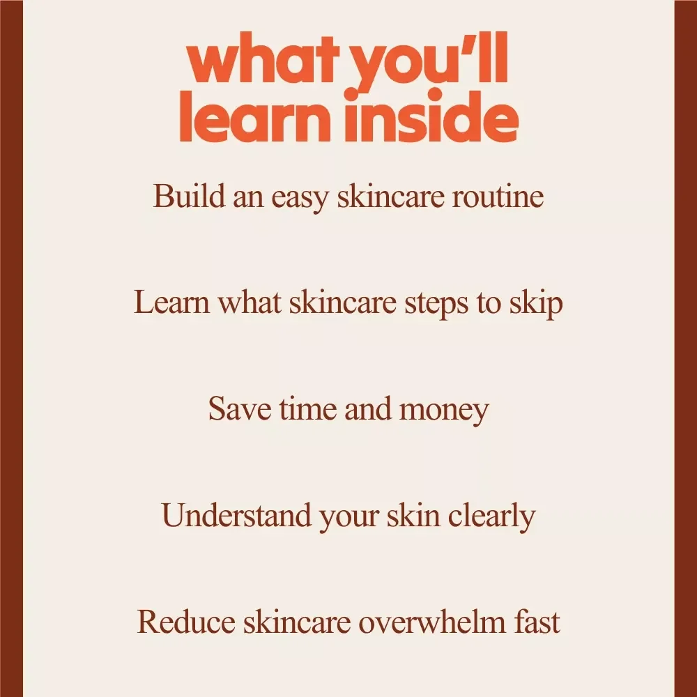 Skincare Simplification Secrets Pack | 3-in-1 Bundle + What Skincare Steps to Skip