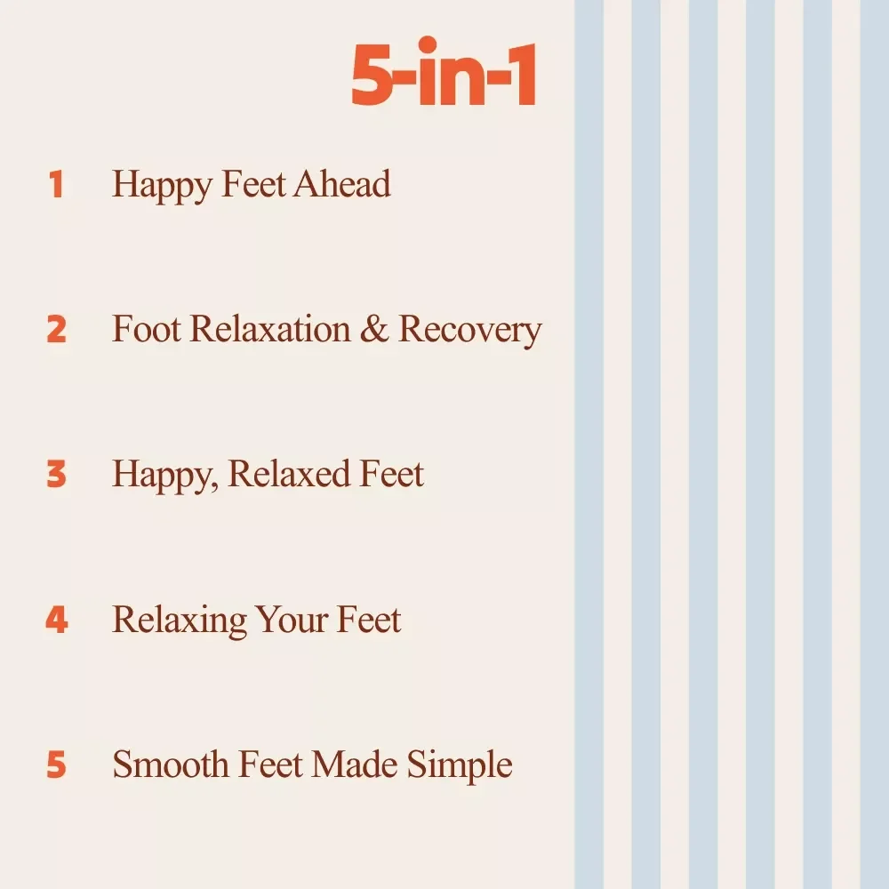 Everyday Foot Care Rituals Pack | 5-in-1 Foot Care Tips Digital Bundle