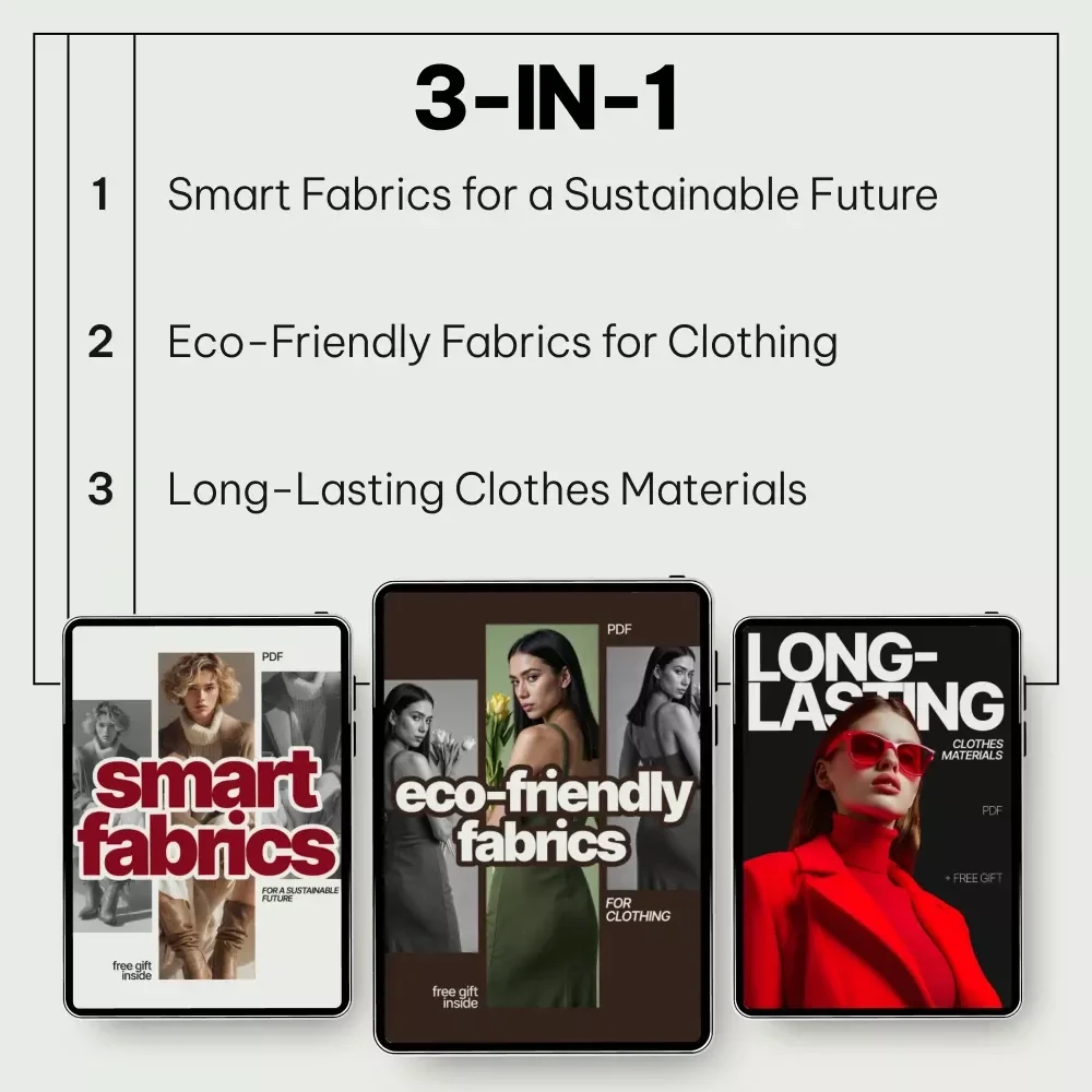 Eco-Friendly Fabric Options Bundle: 3-in-1 Guide for Sustainable Fashion Lovers