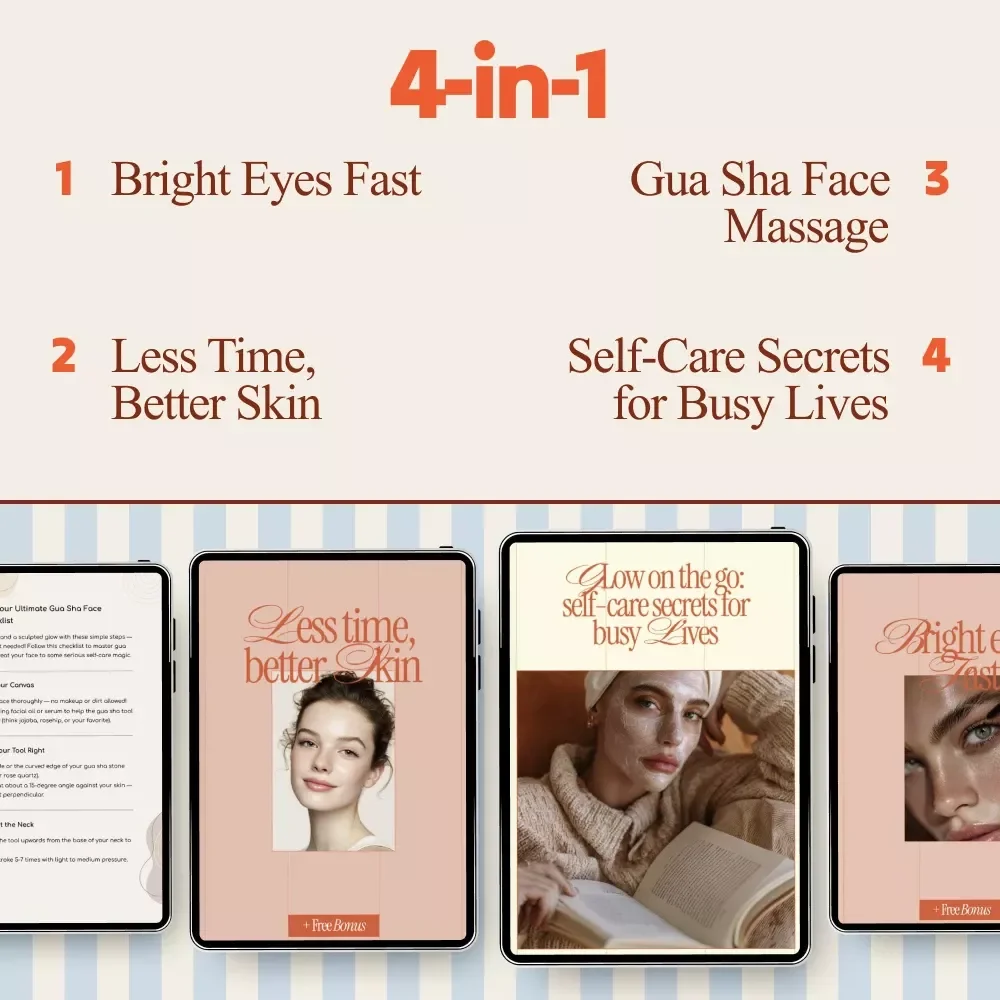 Quick Beauty Routines Secrets – 4-in-1 Bundle for Quick Skincare Routines