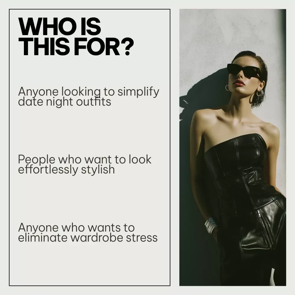 Date Night Outfit Formulas Toolkit | Date Night Outfits 3-in-1 Style Bundle