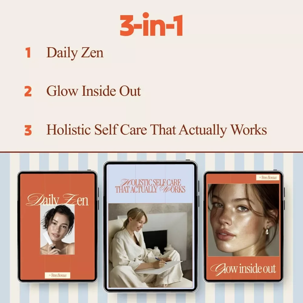 Holistic Self-Care Rituals Bundle – 3-in-1 Guides for Holistic Self-Care Routines
