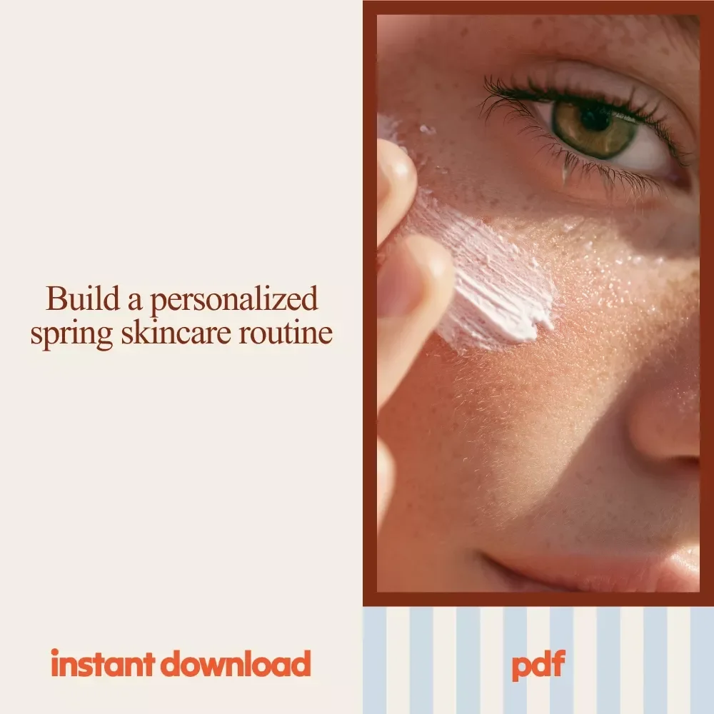 Spring Glow Skincare Rituals Pack – 3-in-1 Spring Beauty Routine Guides & Checklists