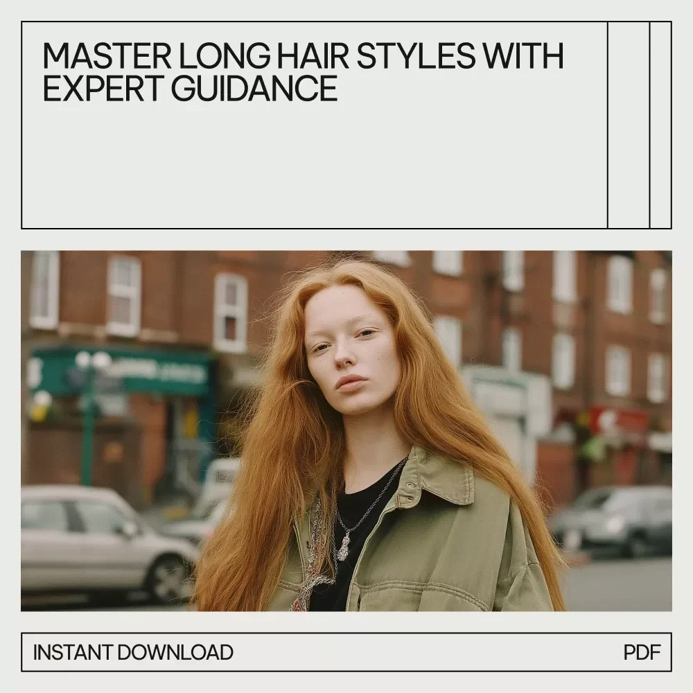 Long Hair Routine Toolkit for Daily Styling - 10 in 1 Digital Guide & Checklist Bundle