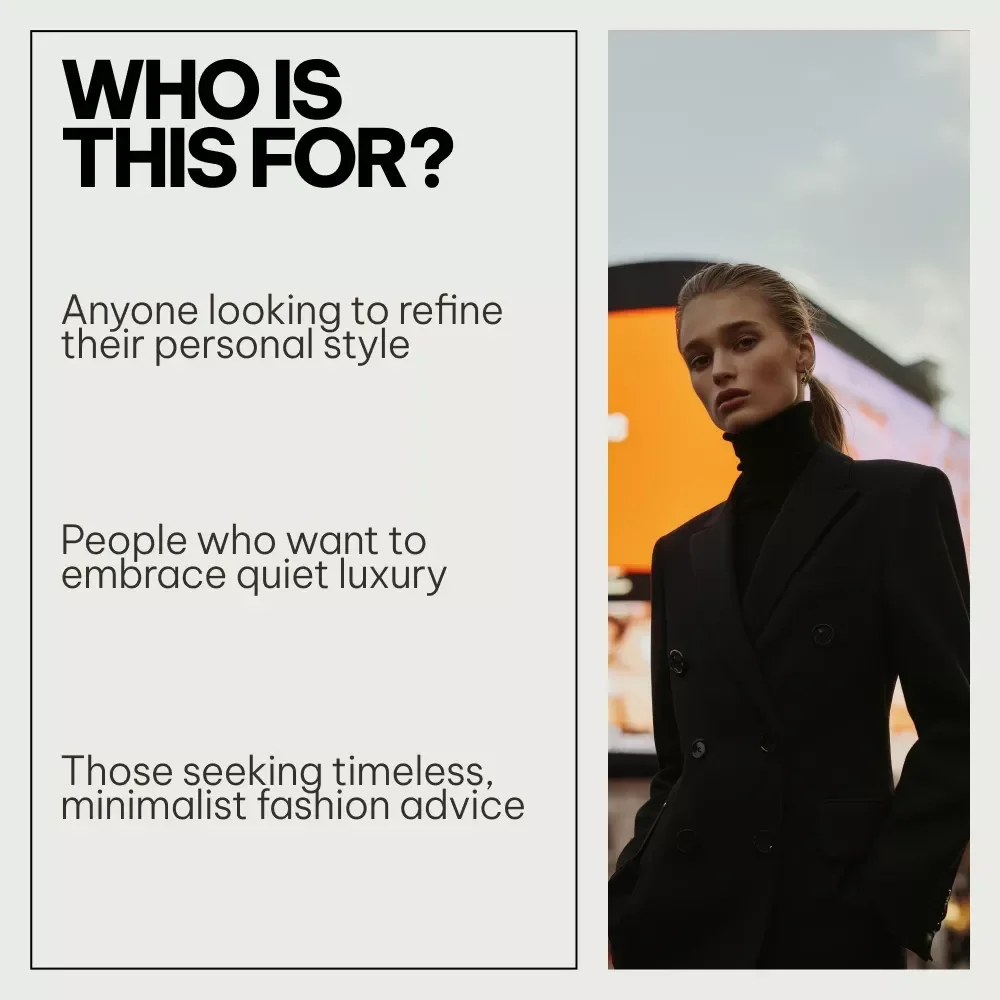 What Quiet Luxury Really Looks Like: 5-in-1 Bundle on Quiet Luxury Style Trends Explained
