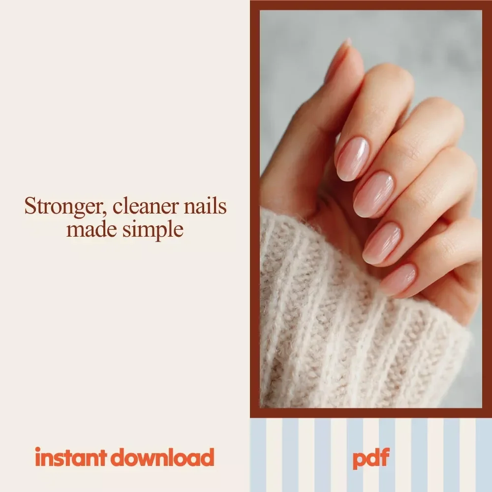 Nail Trends Inspiration Pack – 3-in-1 Clean Girl Nails, Strong Nails & Cuticle Care Bundle