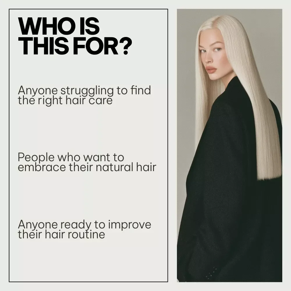 A Clear Toolkit for Finding Your Hair Type: 3-in-1 Digital Bundle