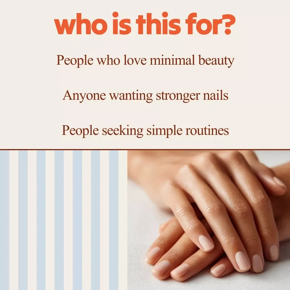 Nail Trends Inspiration Pack – 3-in-1 Clean Girl Nails, Strong Nails & Cuticle Care Bundle