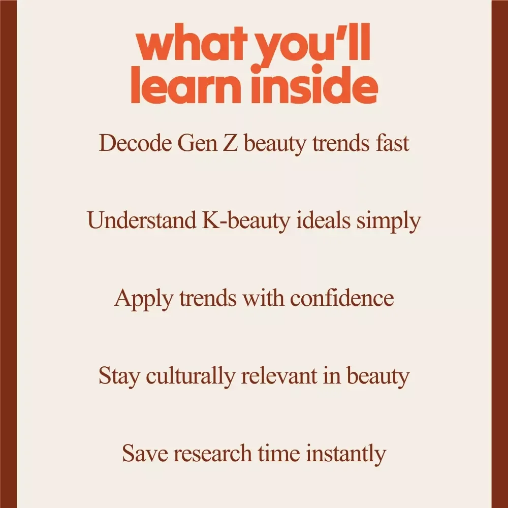 Gen Z Beauty Trends Bundle | Gen Z Beauty Reset 3-in-1 Digital Guides