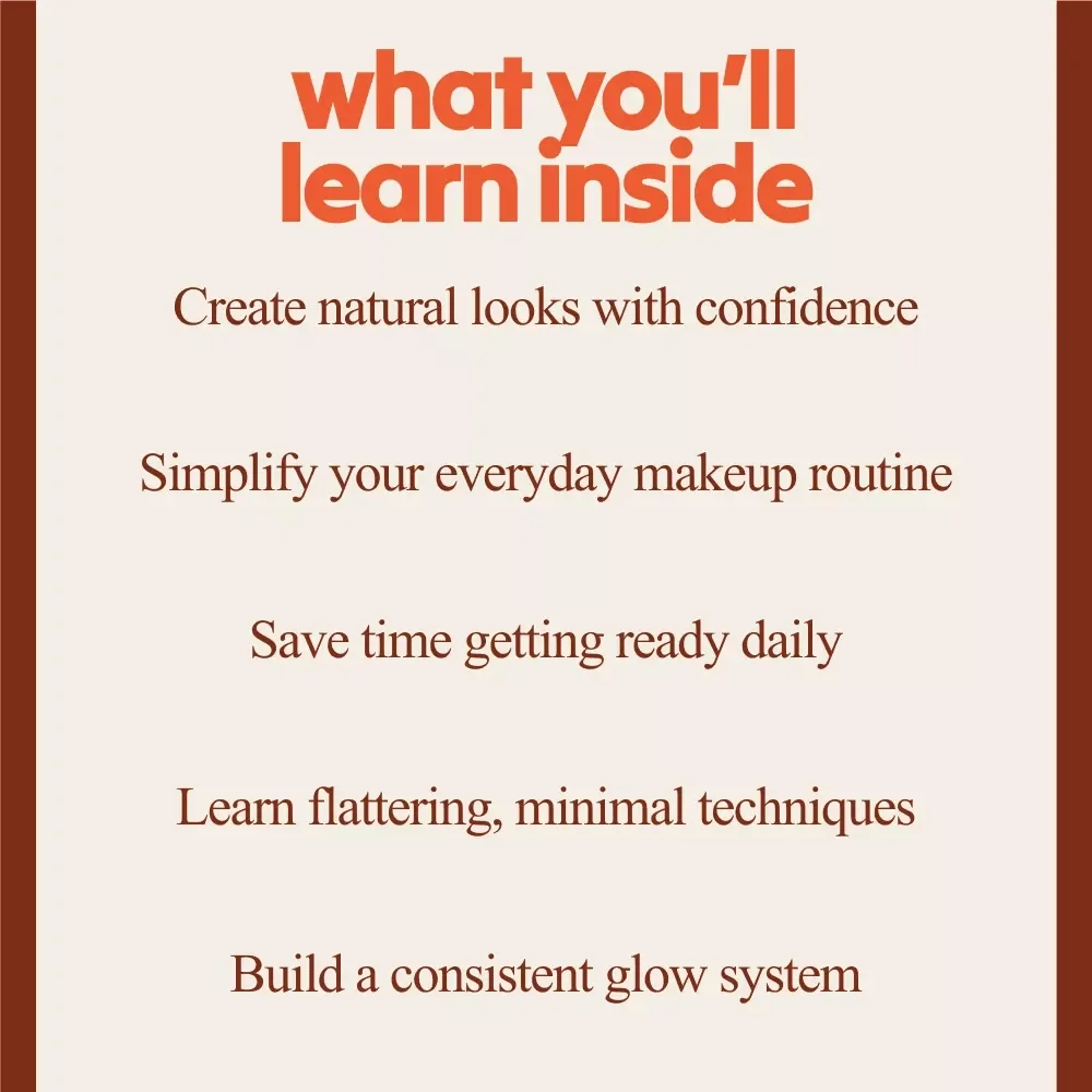 Natural Makeup System Pack | 4-in-1 Digital Bundle for Effortless Glow