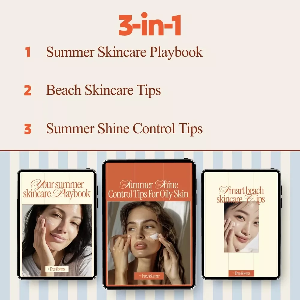 Summer Skincare Secrets Bundle | 3-in-1 Digital Guides for a Summer Skincare Routine
