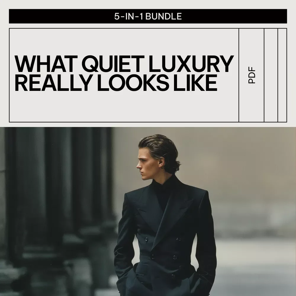 What Quiet Luxury Really Looks Like: 5-in-1 Bundle on Quiet Luxury Style Trends Explained