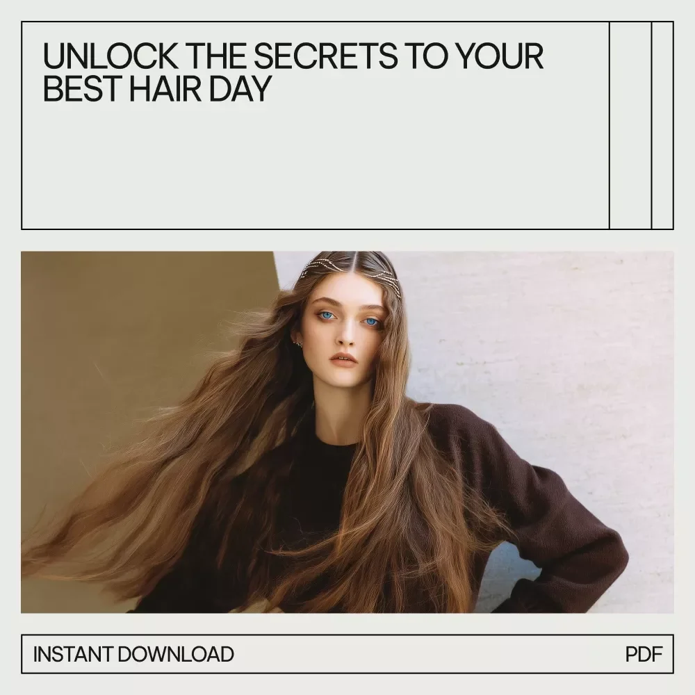 A Clear Toolkit for Finding Your Hair Type: 3-in-1 Digital Bundle