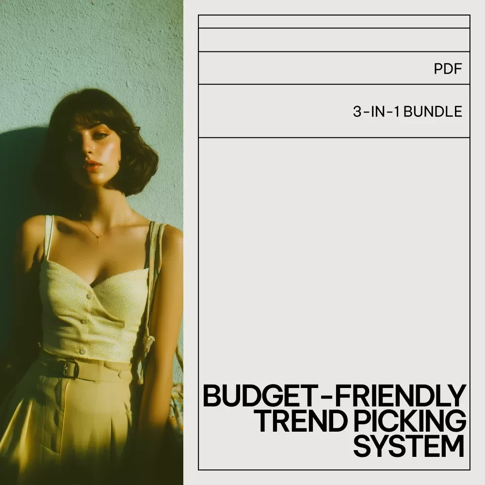 Budget-Friendly Trend Picking System: 3-in-1 Bundle for Fashion Lovers