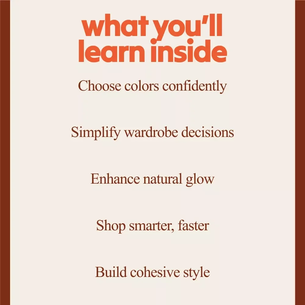 Seasonal Color Analysis Pack: A Friendly Guide to Color Season Analysis | 3-in-1 Bundle