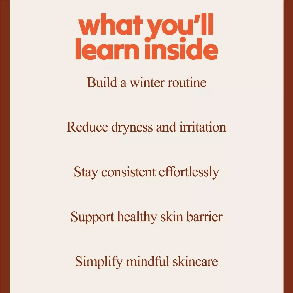 Winter Survival Skincare Tips Bundle | winter skincare routine 3-in-1 Digital Guides