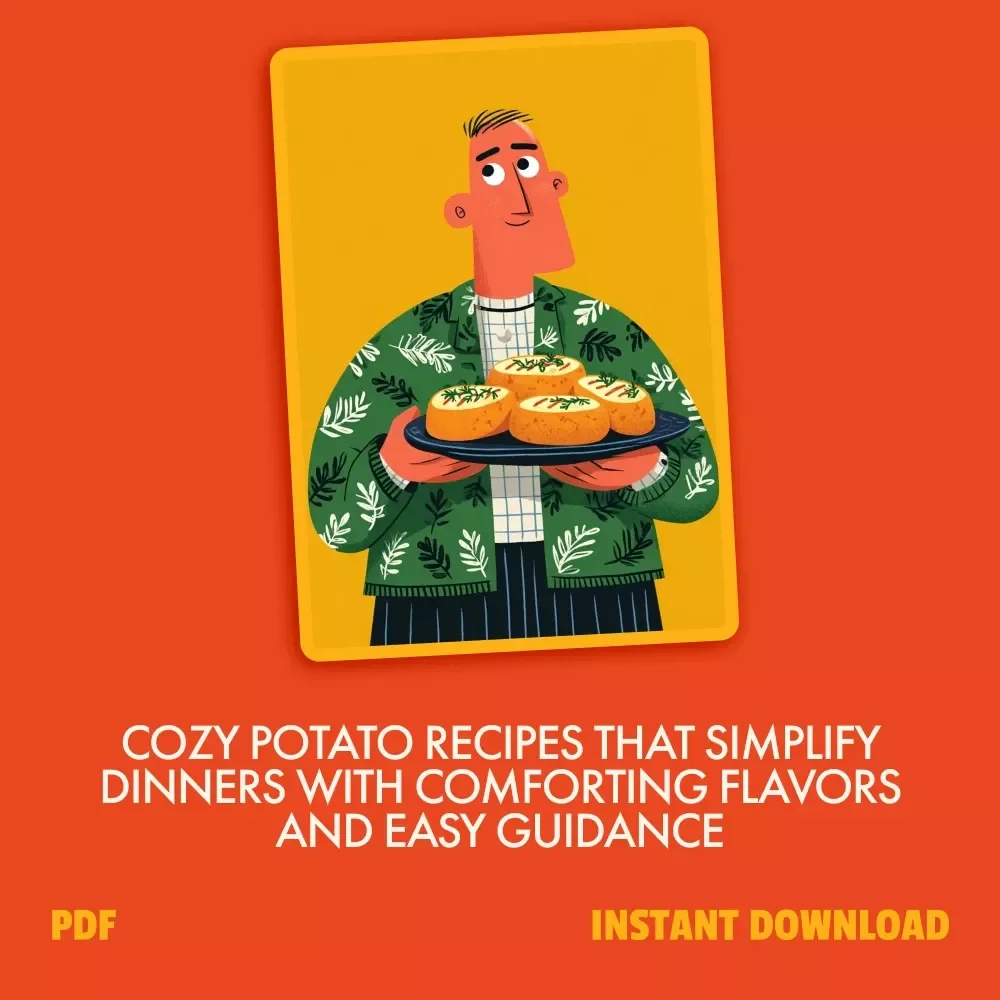 The Ultimate Potato Pack for Cozy Dinners – 10-in-1 Digital Recipe Bundle with Different Potato Recipes, Comfort Food Guides & Cheesy Classics