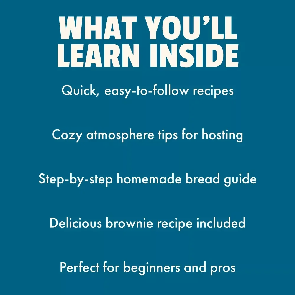 Weekend Brunch Kit for Cozy Moods - 4-in-1 Bundle: Cozy Brunch Tips, Frost-Kissed Brunch, Homemade Bread, and Brownie Bliss