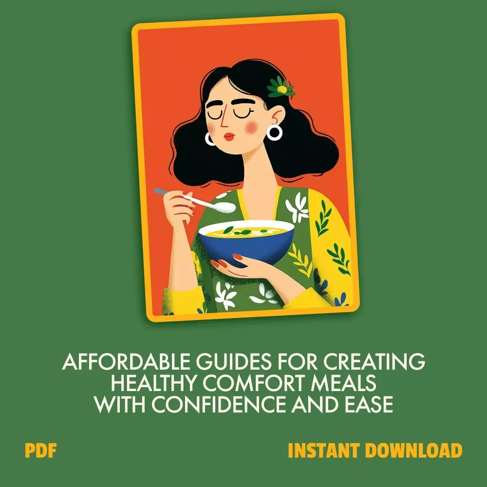 Budget Collection of Feel-Good Meals | Healthy Comfort Food Ideas on a Budget | 5-in-1 Digital Meal Planning Bundle | Heartwarming Meals Made Simple and Smart + Cozy Family & Holiday Budget Recipes