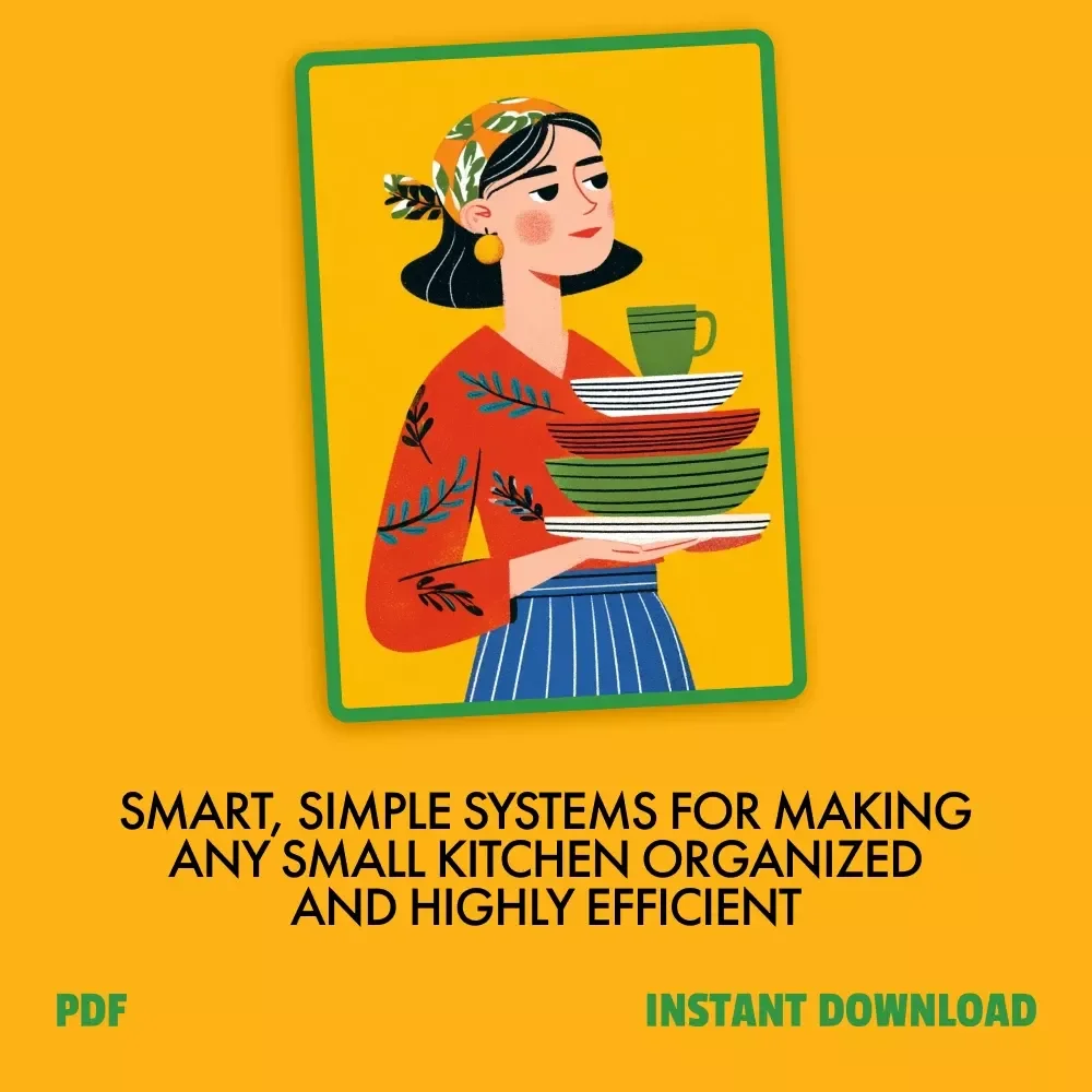 Clutter-Free Kitchen Kit for Small Spaces – 5-in-1 Digital Bundle | Making Your Tiny Kitchen Work Smarter