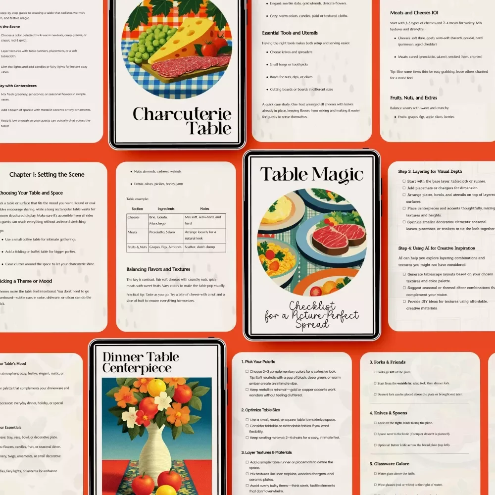 Your Picture-Perfect Table Bundle for Celebrations – 10-in-1 Cozy Holiday & Comfort Table Styling Guides | how to style a holiday comfort table