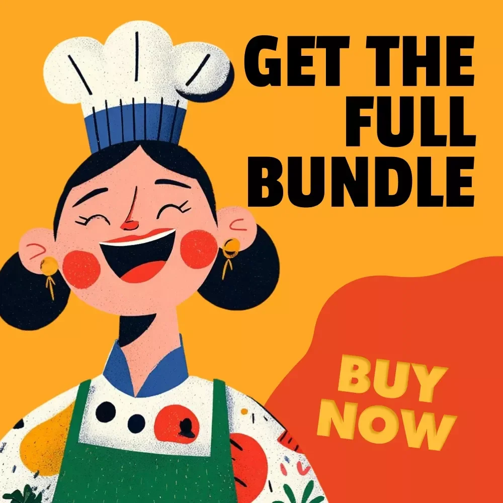 Your AI Bundle for Classic Recipe Remixes – 4-in-1 Guide Set to Modernize Retro Recipes