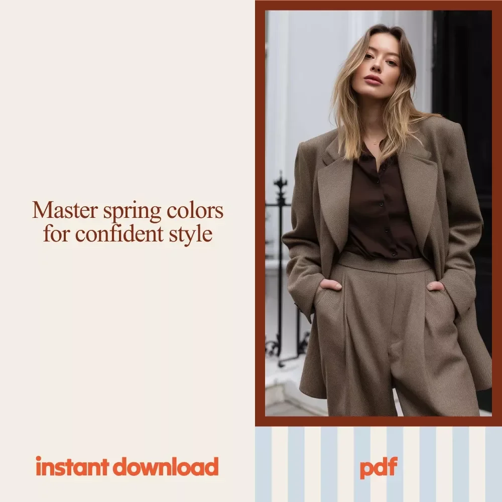 Spring Color Analysis Bundle | Spring Seasonal Color Analysis 3-in-1 Style Guides