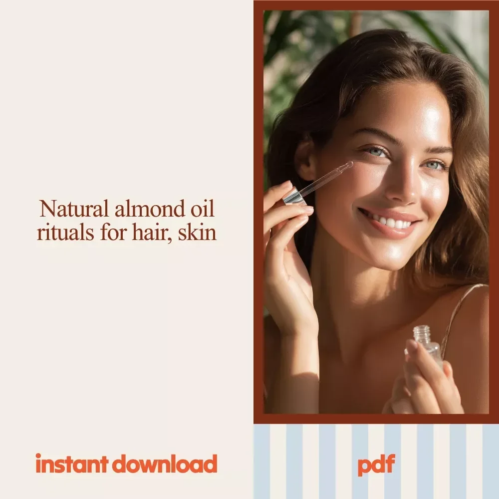 Almond Oil Beauty Rituals Pack | Beauty Benefits of Almond Oil 3-in-1 Guides