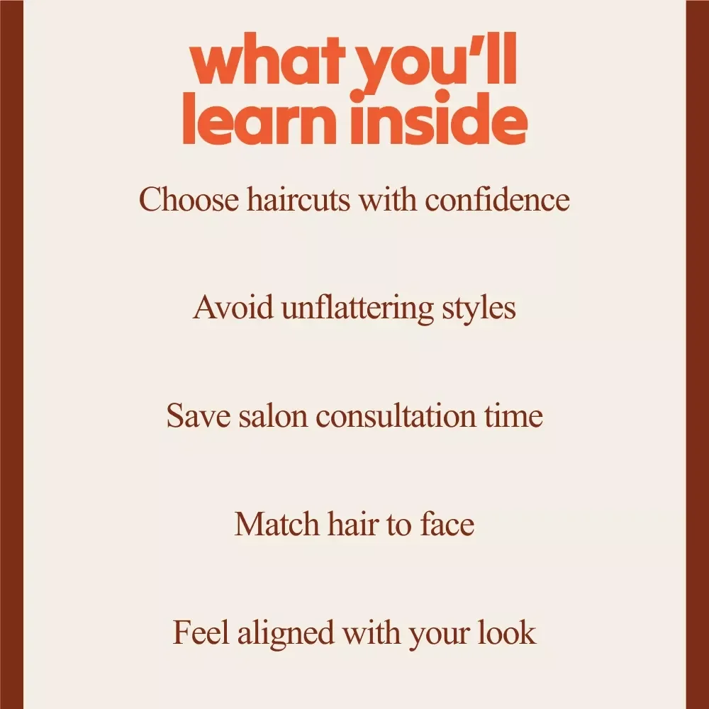 Face-Shape Haircut Secrets Bundle | Best Haircut for Your Face Shape