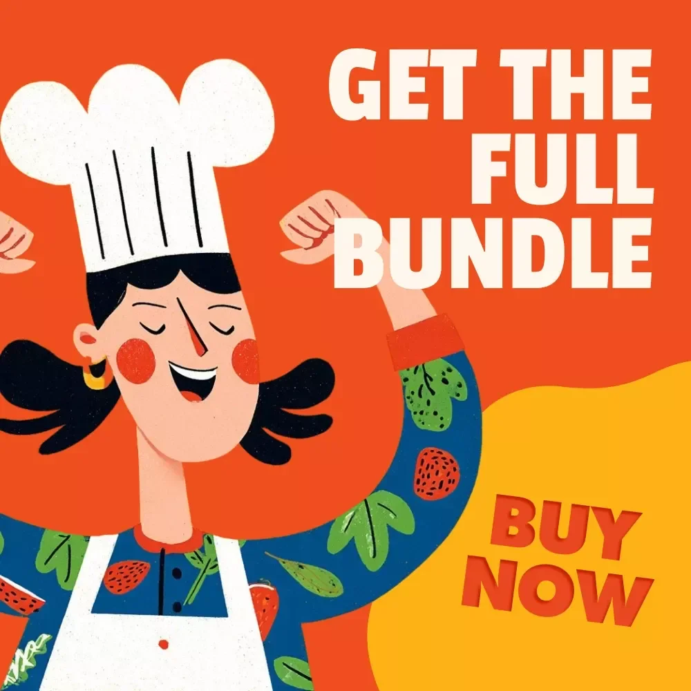 Easy Cozy Dinner Kit with AI: 3-in-1 Bundle for Warm Dinners, Picky Eaters & AI-Suggested Recipes