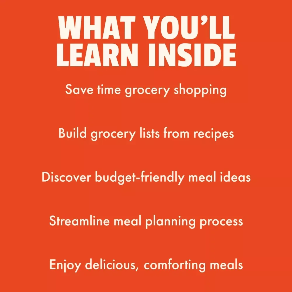 Smart Grocery System for Faster Lists: 3-in-1 Bundle for Meal Planning and Budget-Friendly Shopping