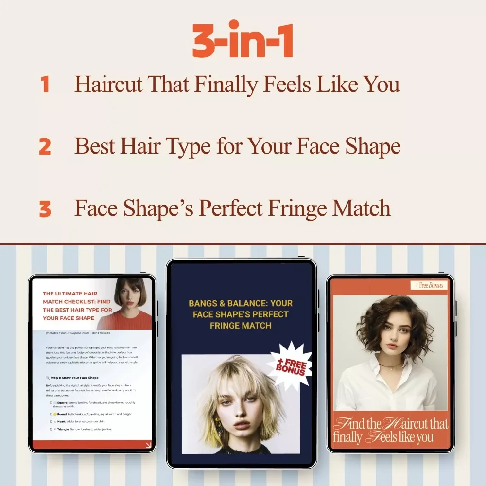Face-Shape Haircut Secrets Bundle | Best Haircut for Your Face Shape