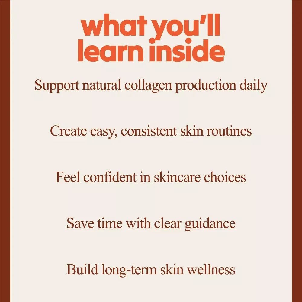Collagen Boosting Tips Bundle | Natural Ways to Boost Collagen at Any Age 4-in-1