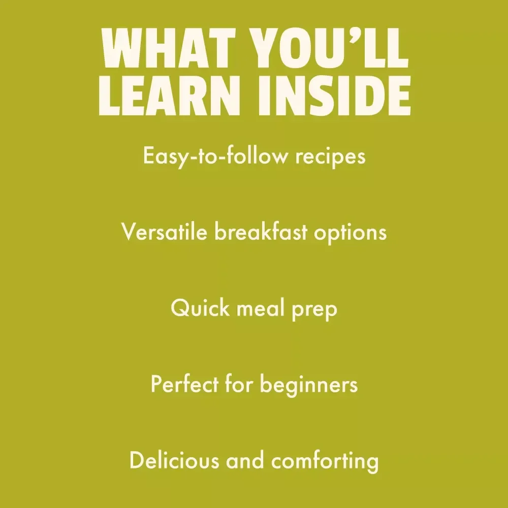 Comfort Breakfast Pack for Cozy Mornings - 5-in-1 Digital Bundle of Comfort Breakfast Recipes