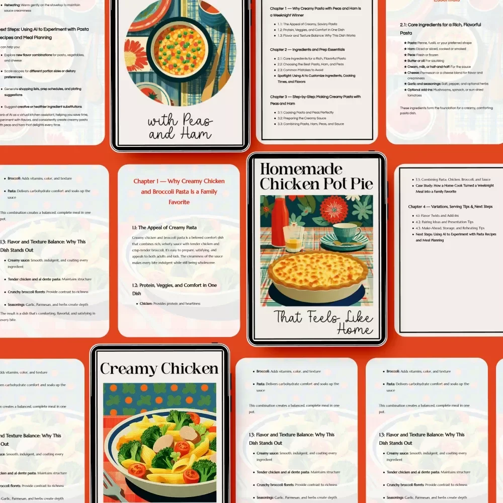 Your Dinner-Ready Soup System – 5-in-1 Cozy Soup Digital Bundle | Quick and Tasty Vegetable Soup, Chicken Noodle & More | Easy Homemade & quick soup recipes for dinner