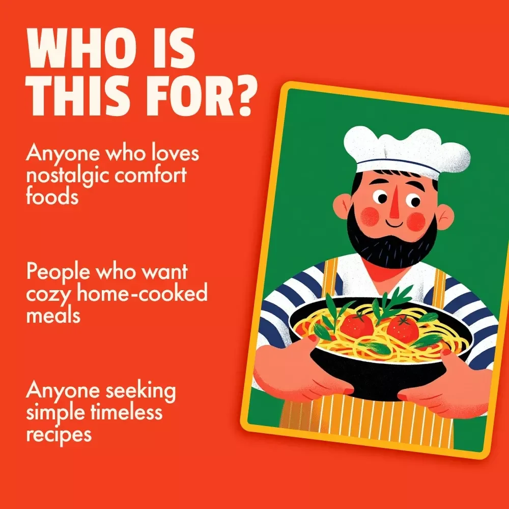 Timeless Kitchen Kit for Cozy Meals – 5-in-1 Digital Bundle of Guides, eBooks & Checklists for nostalgic comfort foods