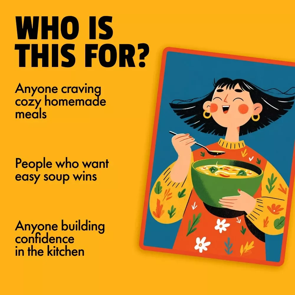 Fun Soup Party Kit for Every Mood – 10-in-1 Digital Bundle of Fun Soup Recipes, Cozy Homemade Soup eBooks & Easy Kitchen Guides