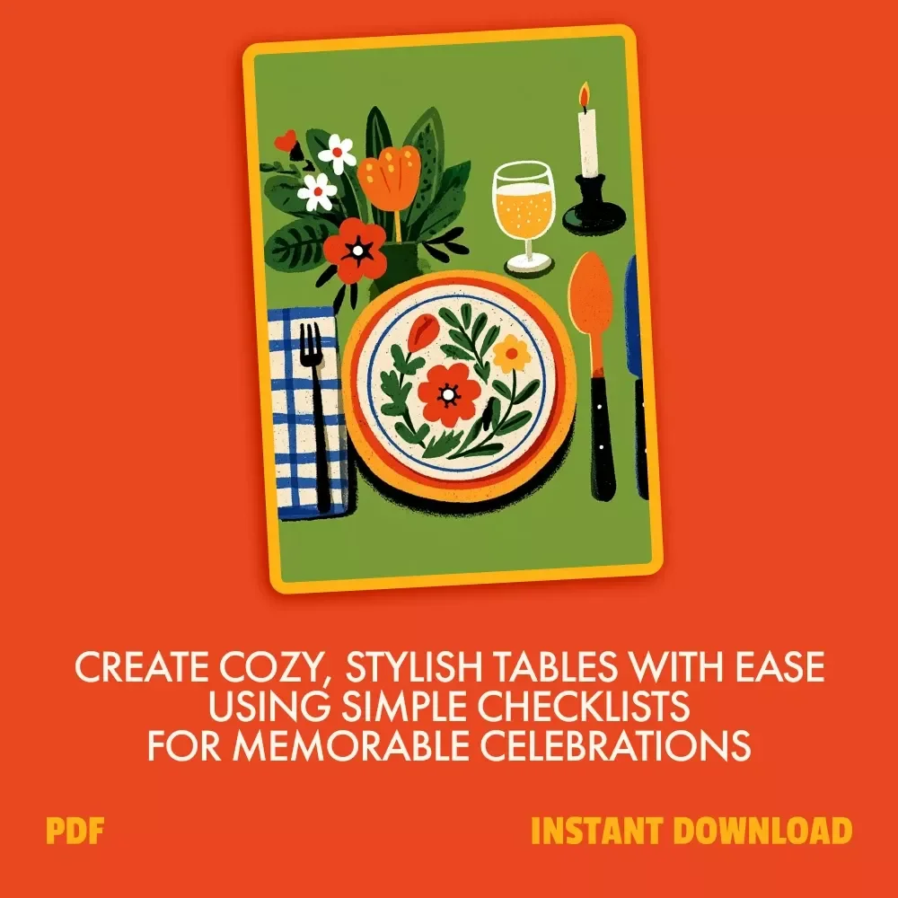 Your Picture-Perfect Table Bundle for Celebrations – 10-in-1 Cozy Holiday & Comfort Table Styling Guides | how to style a holiday comfort table