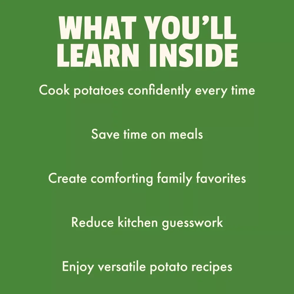 Your Toolkit for Everyday Potato Cooking – 5-in-1 Digital Bundle for Easy Homemade Potatoe Dishes, Family-Friendly Recipes, Comfort Food Guides