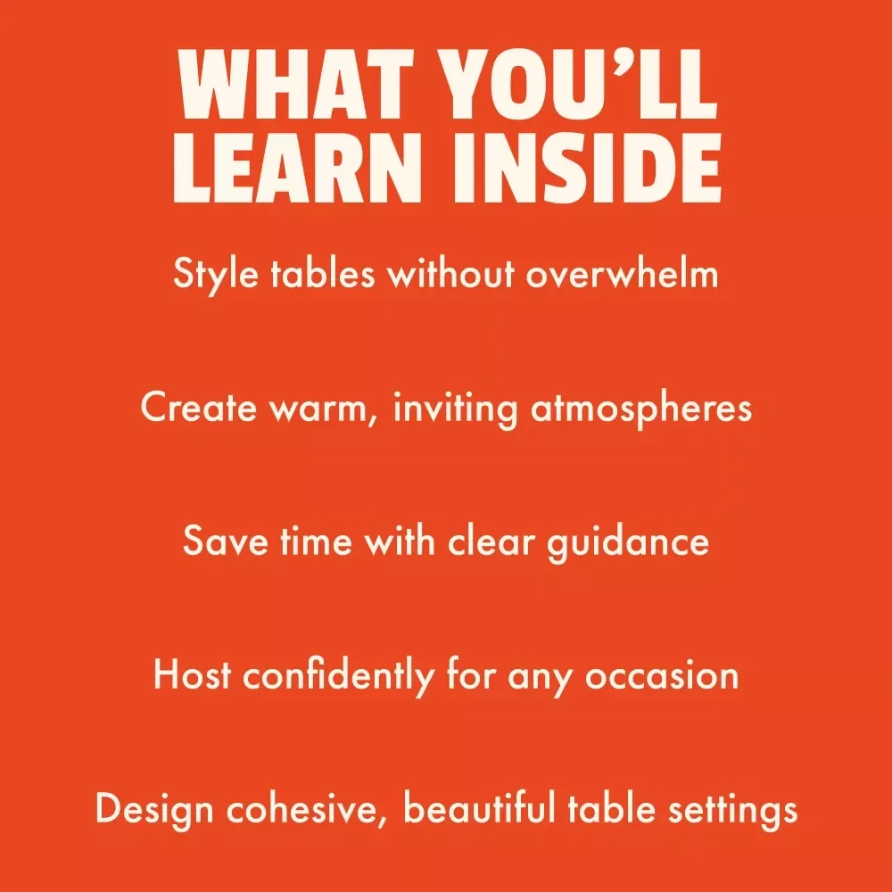 Your Picture-Perfect Table Bundle for Celebrations – 10-in-1 Cozy Holiday & Comfort Table Styling Guides | how to style a holiday comfort table
