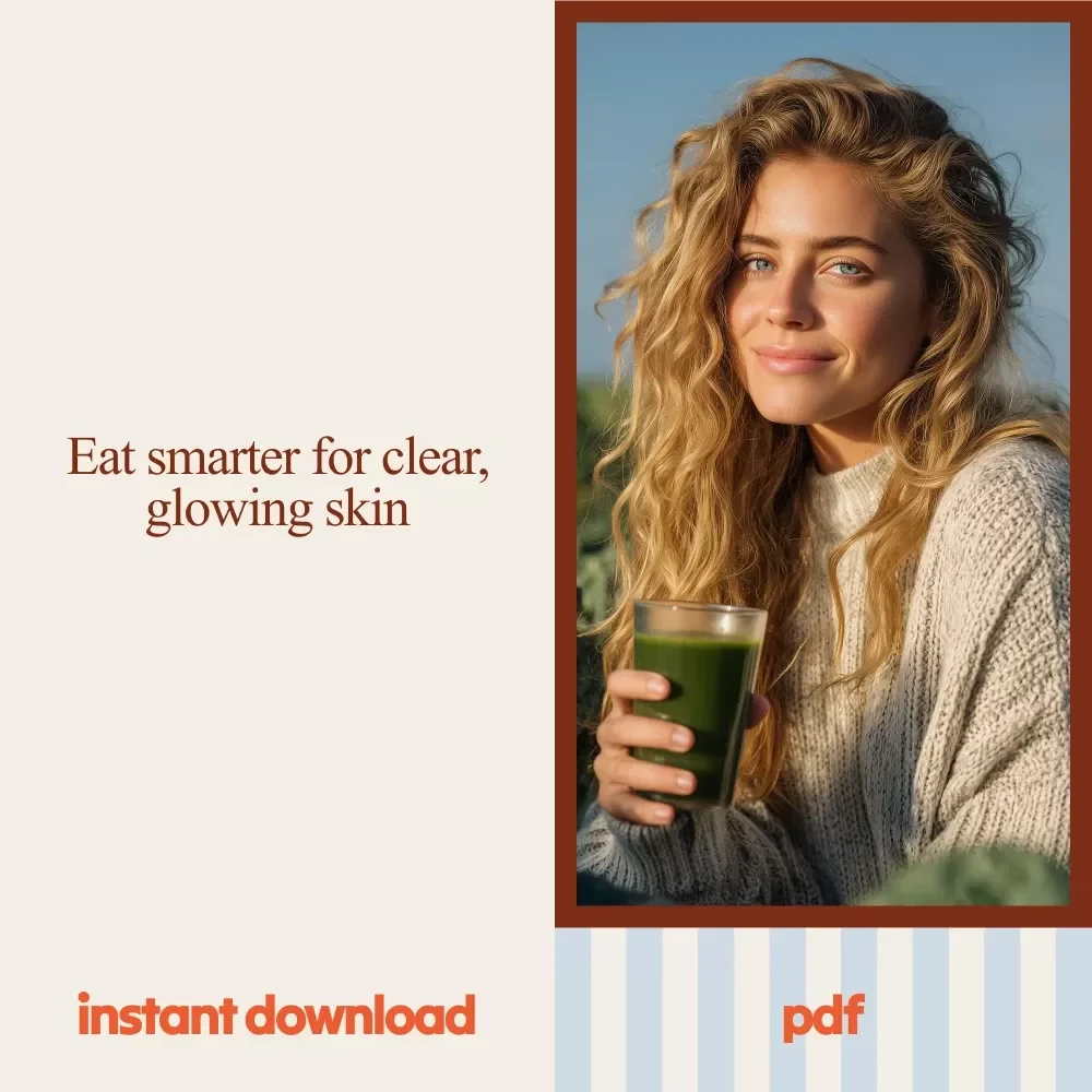 Eat for Better Skin Bundle – 5-in-1 Guides for Eating Healthy for Skin