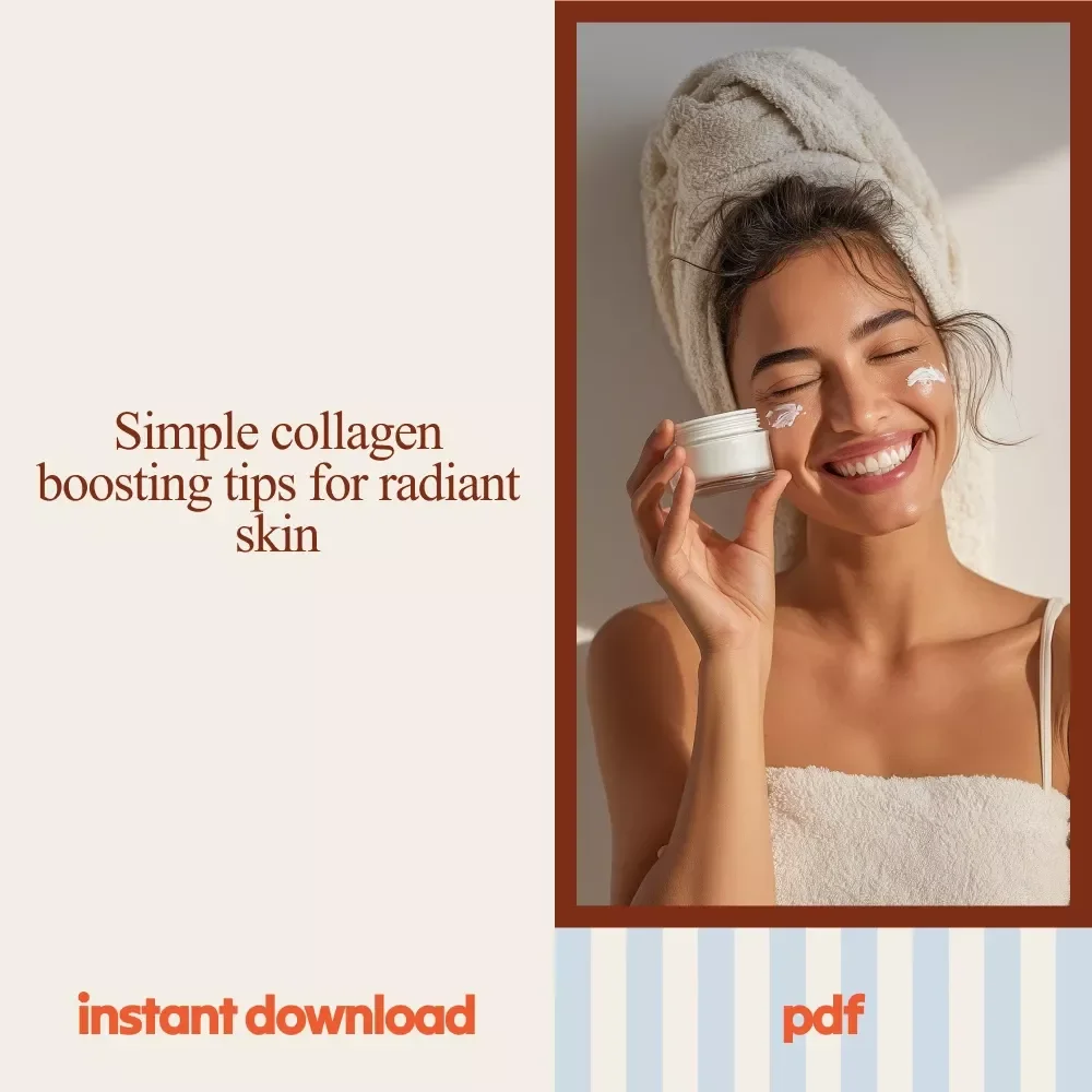 Collagen Boosting Tips Bundle | Natural Ways to Boost Collagen at Any Age 4-in-1