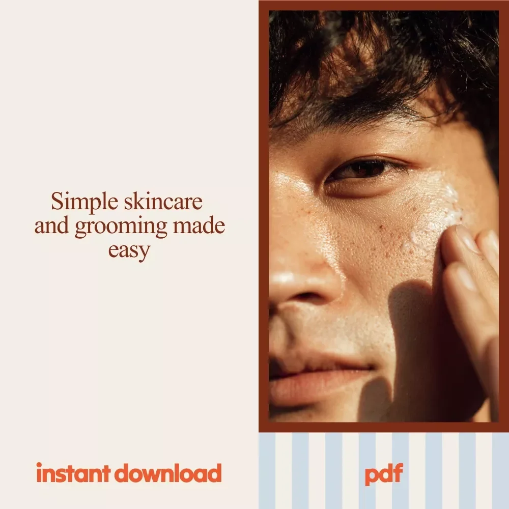 Beauty Tips Bundle for Men – 4-in-1 Skincare Guides, eBooks & Checklists