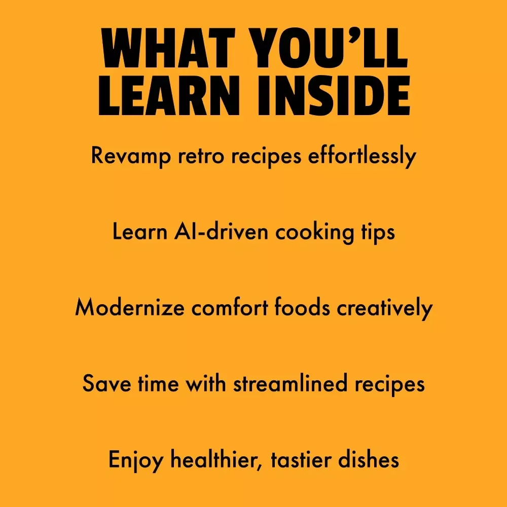 Your AI Bundle for Classic Recipe Remixes – 4-in-1 Guide Set to Modernize Retro Recipes