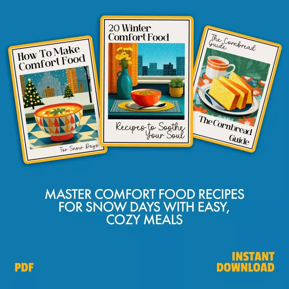 Soul-Warming Snow-Day Bundle: 3-in-1 Guide to Comfort Food for Snow Days