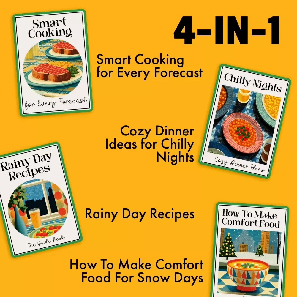 Forecast-to-Flavor AI Kit: 4-in-1 Weather-Inspired Recipe Bundle
